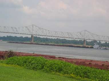 Bridge across the Ohio River at Cairo, Illinois