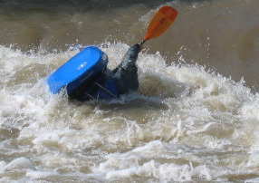 Kayaking Clear Creek Whitewater Park Golden Colorado
