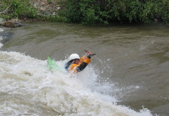 Kayaking Clear Creek Whitewater Park Golden Colorado