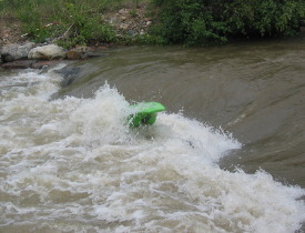 Kayaking Clear Creek Whitewater Park Golden Colorado