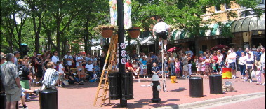 Mall area at Pearl Street Mall Boulder, Colorado