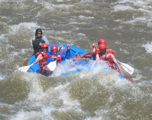 rafting the Arkansas River
