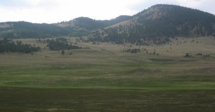 View from SR-9 between Hartsel and Parkdale