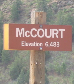 McCourt on Phantom Canyon Road