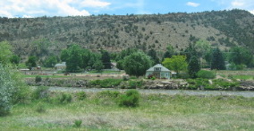 Arkansas River Valley west of Canon City, Colorado