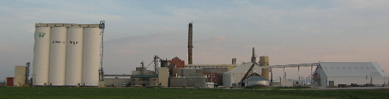 Sugar beet refinery in Scotts Bluff, Nebraska