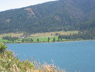 Lower Slide Lake on Gros Ventre River