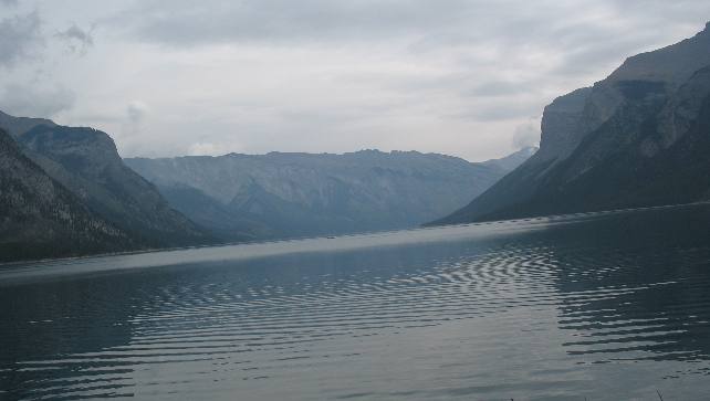 Lake Minnewanka near Banff, Alberta