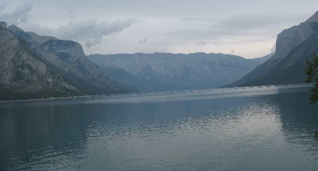 Lake Minnewanka near Banff, Alberta