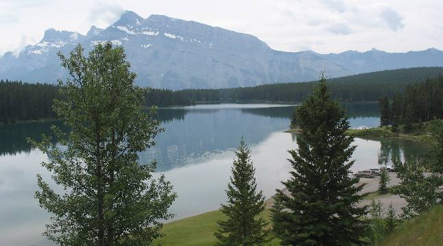 Lake Minnewanka near Banff, Alberta