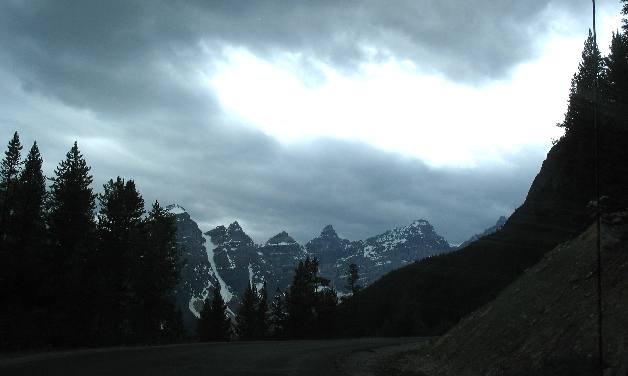 Canadian Rockies Continental Divide