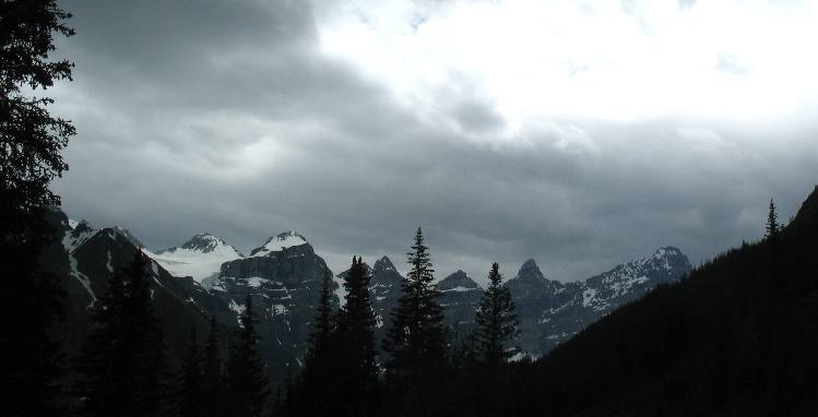 Canadian Rockies Continental Divide