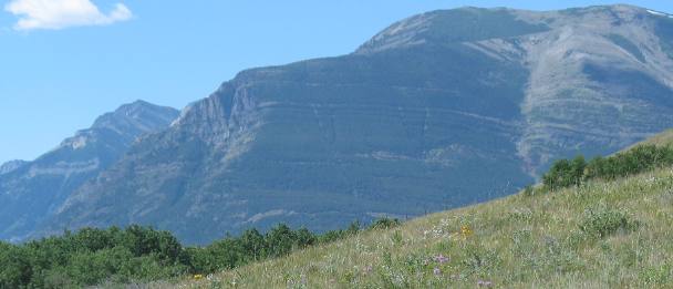 entrance to Waterton National Park