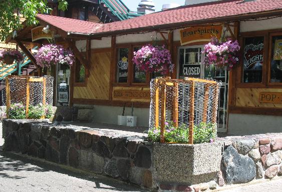 Waterton Village in Waterton National Park