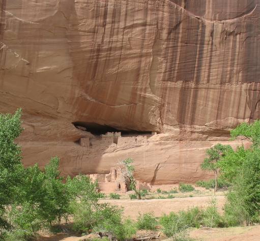 Anasazi cliff dwellings Canyon de Chelly National Monument