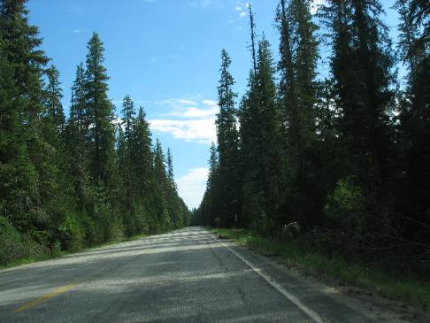 Highway between Priest Lake and Priest River, Idaho