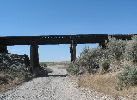 Milner BLM area with Oregon Trail Ruts in Idaho