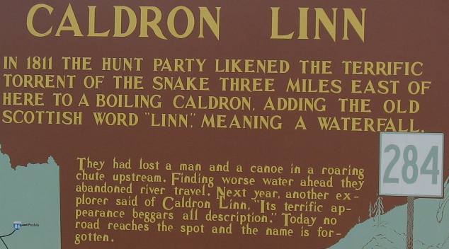 Caldron Linn on the Snake River