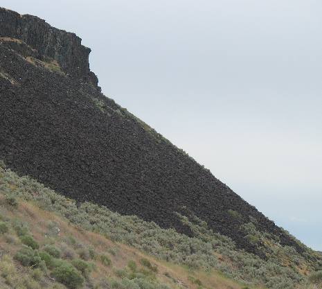 Talus slope in Hagerman Valley
