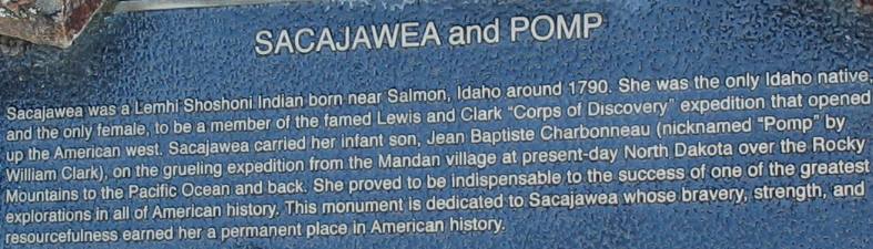 Sacajawea & Pomp Monument in Boise