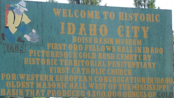 Idaho City and the Ponderosa Pine Scenic Byway