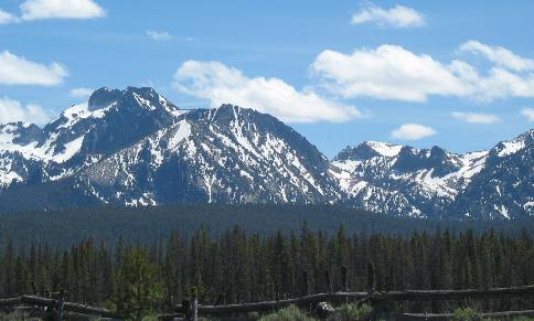 Sawtooth Mountains Stanley Idaho