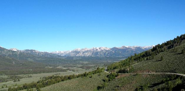 Salmon River, Sawtooth Valley, Sawtooth Mountains Galena Pass