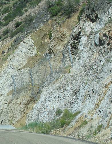 Galena rock that Galena Pass was named for