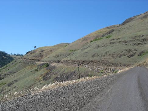 Exciting SR-162 "Woosie Road" linking Kamiah & Nezperce in western Idaho