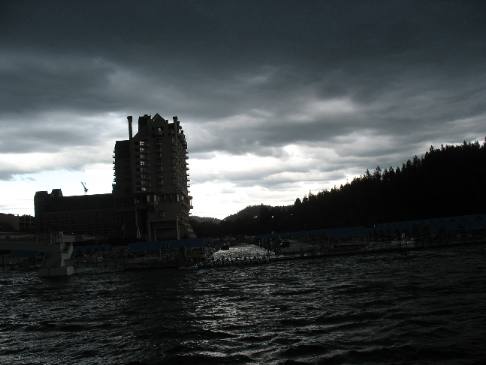 Coeur d'Alene Lake from cruise boat Osprey