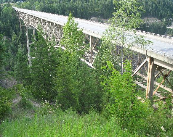 Moyie River Canyon Bridge