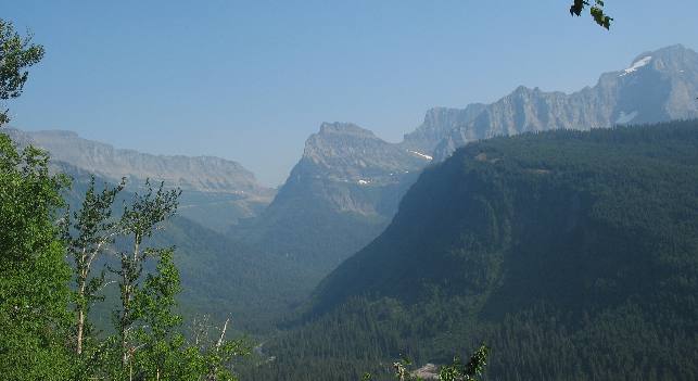 Going to the Sun Highway Glacier National Park