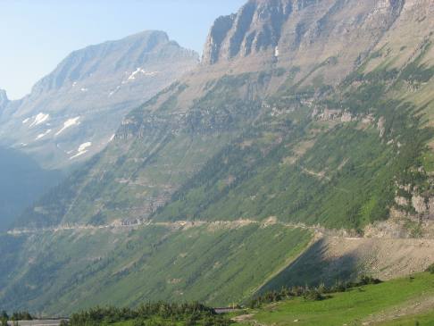 Going to the Sun Highway Glacier National Park