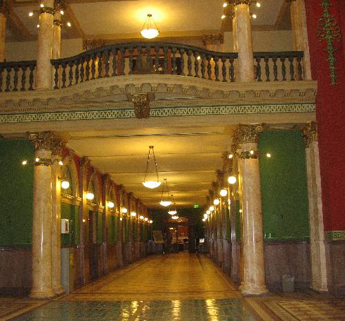 Scagliola columns