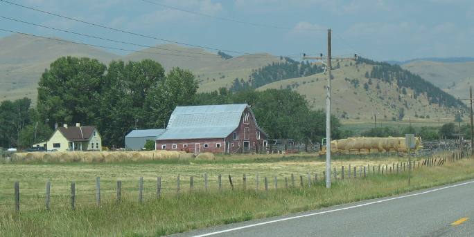 Old Montana Barn
