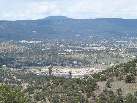 Old cinder cone volcano