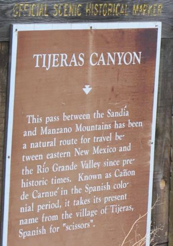 Tijeras Canyon