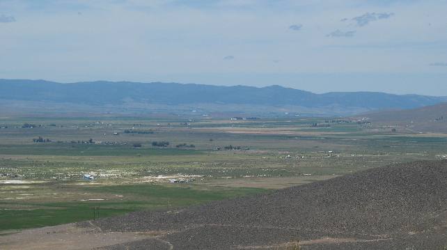 View from Flagstaff Hill east of Baker City, Oregon
