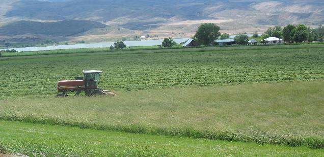 Brownlee Reservoir on Powder River in Oregon