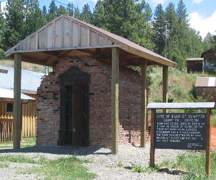 Site of the Bank of Sumpter, Oregon