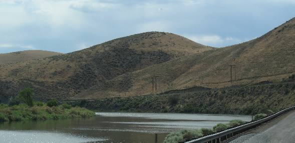 Snake River from SR-201 near Weiser, Idaho