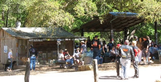 Restrooms at Luckenbach