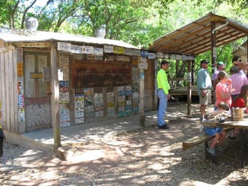Restrooms at Luckenbach