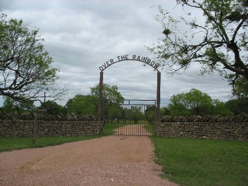 Over the Rainbow Ranch in the Texas Hill Country