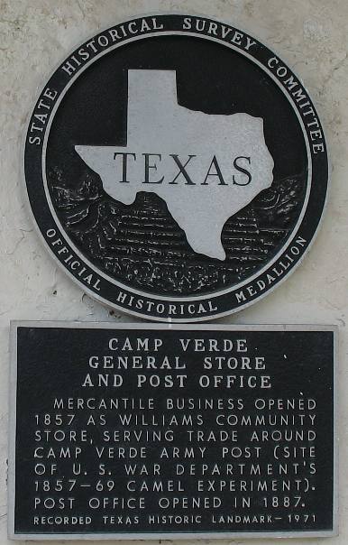 Camp Verde General Store north of Bandera
