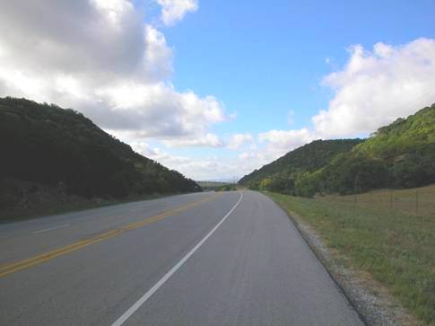 Bandera Pass in Texas Between Bandera and Fredericksburg