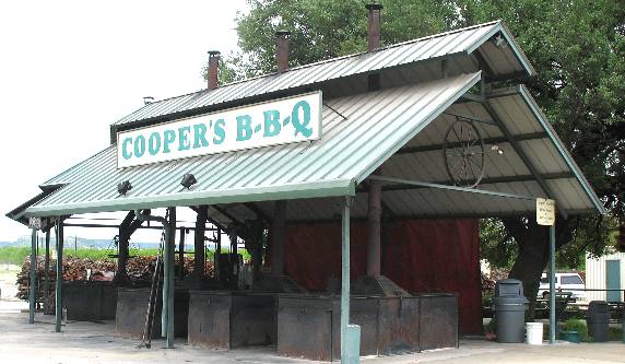 Cooper's Bar-B-Q in Junction, Texas