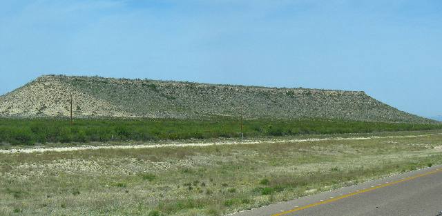 Bute visible from I-10