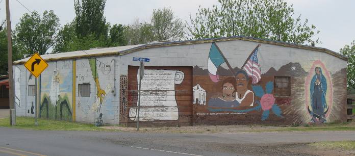 San Elizario murals