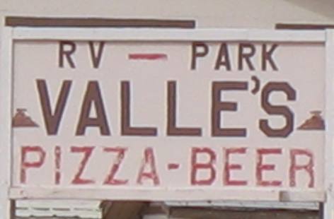 Valle's RV-Park Pizza & Beer in Mexican Hat, Utah